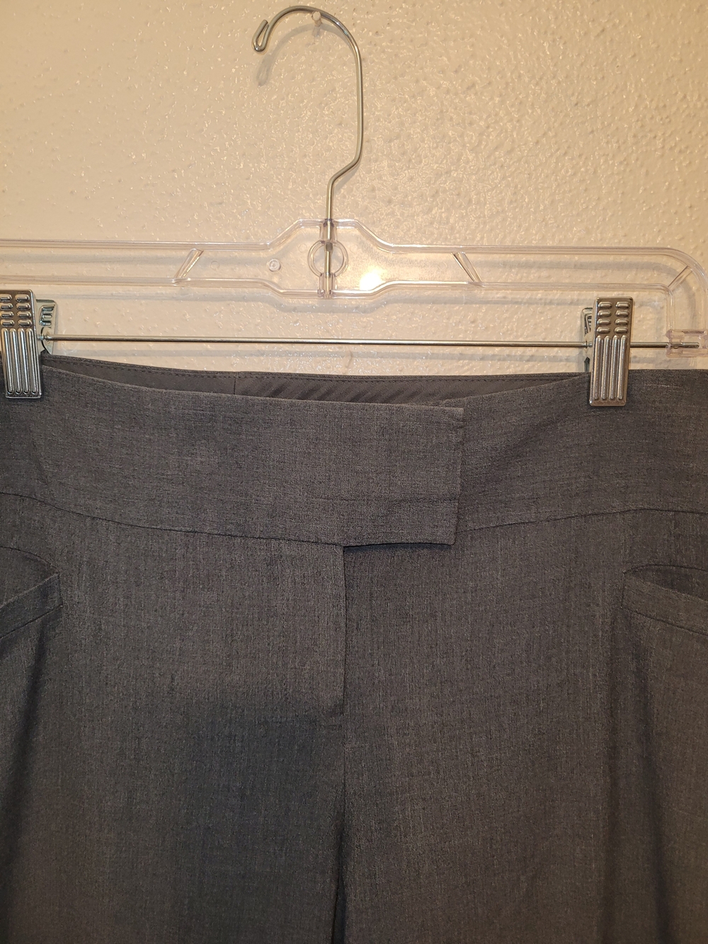 The Limited Drew Fit Gray Career Dress Pants Size 14 Stretch Trouser - Picture 5 of 8